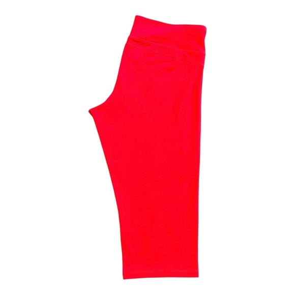 CHAMPION Workout Capris Activewear Comfy Neon Orange/pink Extra Large Like New - Picture 7 of 9